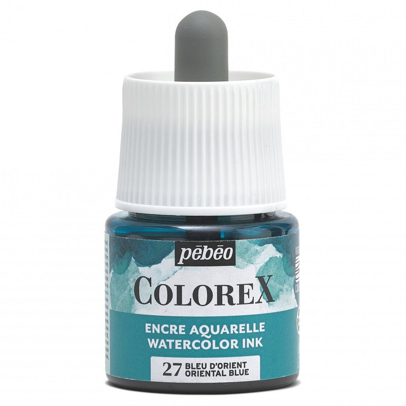 Pebeo Colorex Aquarelinkt 45 ml - 27 - Oosters Blauw