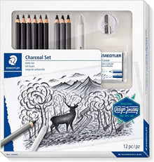 Staedtler Gemengde Houtskool Potloden set 12 st.