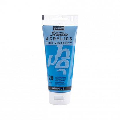 Pebeo Studio Acrylverf 100 ml - 28 - Ceruleumblauw