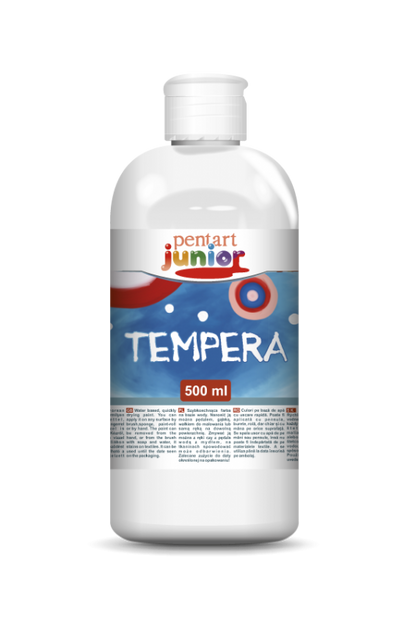 Pentart Tempera Verf 500 ml - White