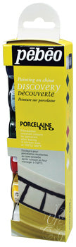 Pebeo Porcelaine 150 Sets - Discovery Collection primaire kleuren - 6 x 20 ml