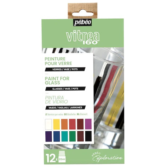 Pebeo Vitrea 160 Glasverf Sets