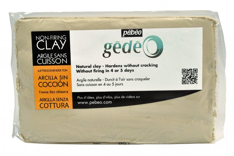 Pebeo Gédéo Luchthardende Boetseerklei 1,5 kg - Wit