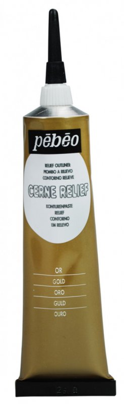 Pebeo Cerne Relief Omlijning 37 ml - Goud