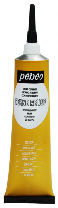 Pebeo Cerne Relief Omlijning 37 ml - Koningsgoud