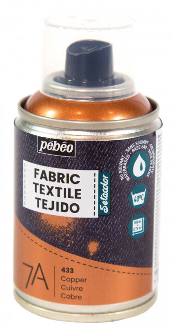 Pebeo 7A Textielspray 100 ml - Koper