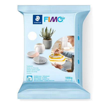 FIMO Air Basic Luchtdrogende Boetseerklei - 1 kg - Wit