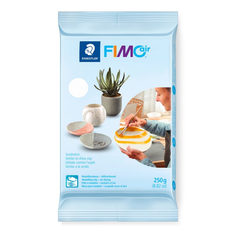 FIMO Air Basic Luchtdrogende Boetseerklei - 250 g - Wit