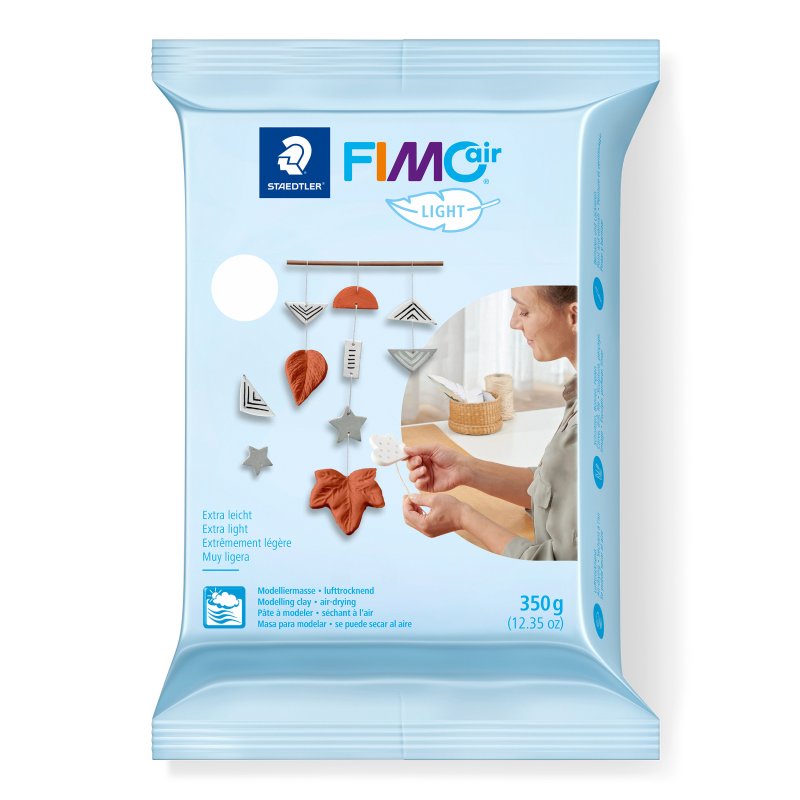 FIMO Air Light Luchtdrogende Boetseerklei - 350 g - Wit