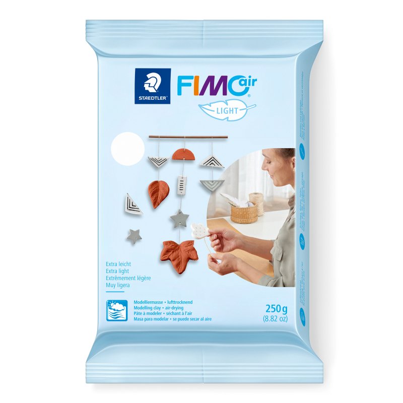 FIMO Air Light Luchtdrogende Boetseerklei - 250 g - Wit