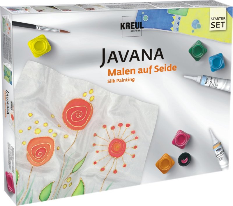 Kreul Javana Zijdeverf Sets - Starterset zijde schilderen