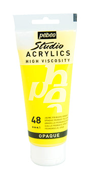 Pebeo Studio Acrylverf 100 ml - Opaque Primary Cyan