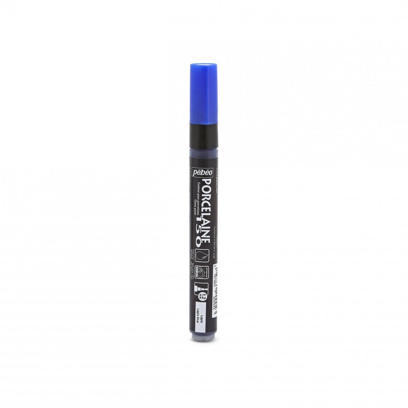 Pebeo Porcelaine 150 Marker Bullet Tip 1.2 mm - Lapis Blue