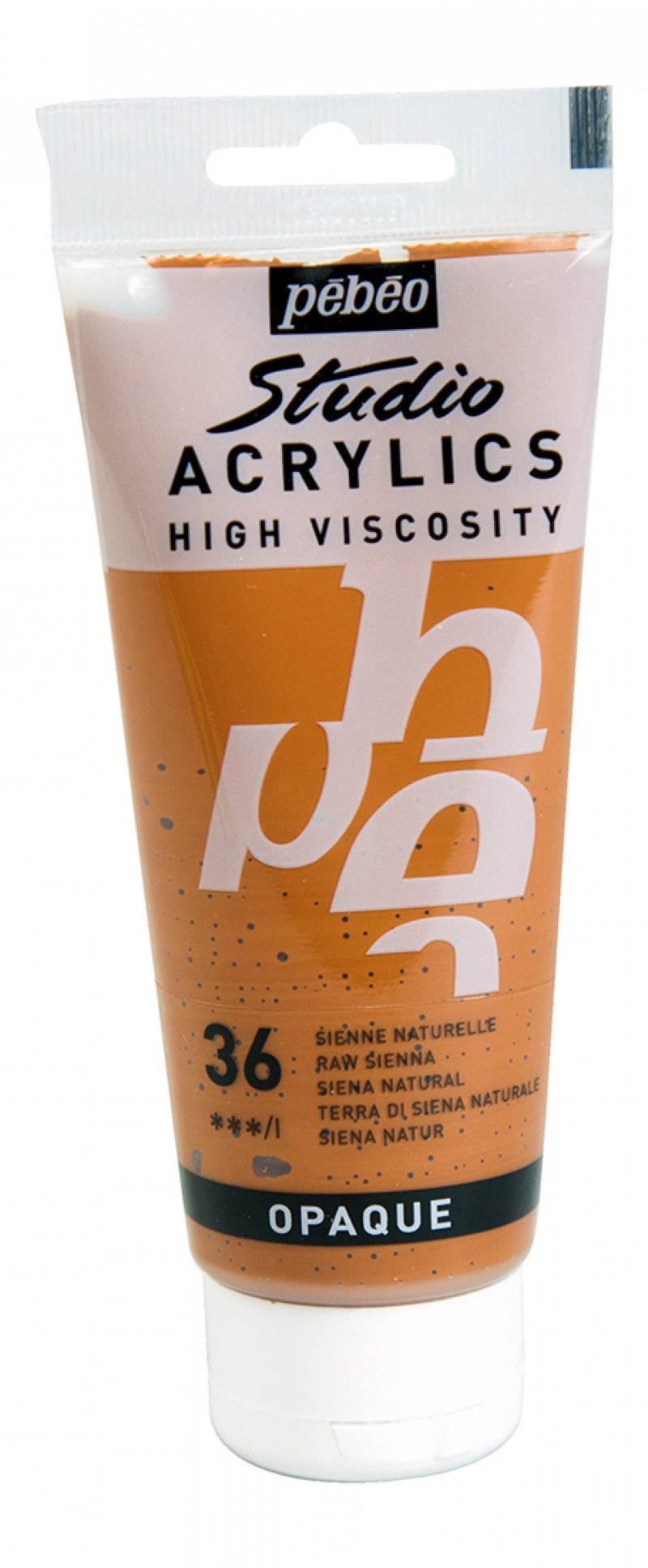 Pebeo Studio Acrylverf 100 ml - 36 - Naturel sienna