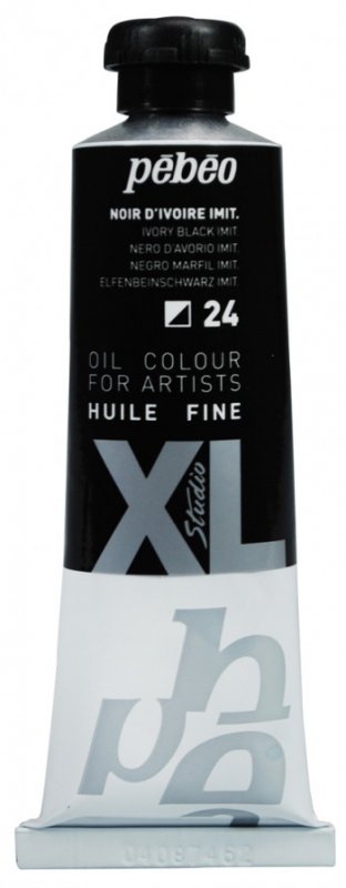 Pebeo Studio XL Olieverf 37 ml - 24 - Ivoorzwart imit