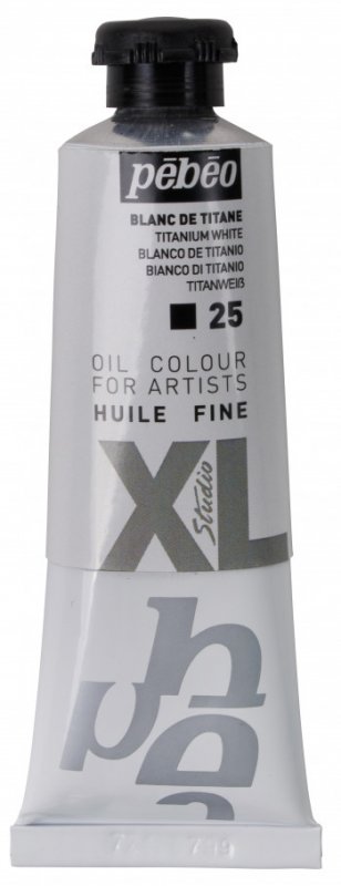 Pebeo Studio XL Olieverf 37 ml - 25 - Titaanwit