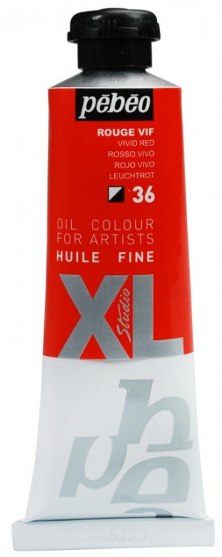Pebeo Studio XL Olieverf 37 ml - 36 - Fel rood
