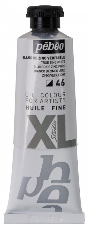 Pebeo Studio XL Olieverf 37 ml - 46 - Zinkwit imit
