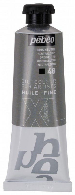 Pebeo Studio XL Olieverf 37 ml - 48 - Neutraal grijs