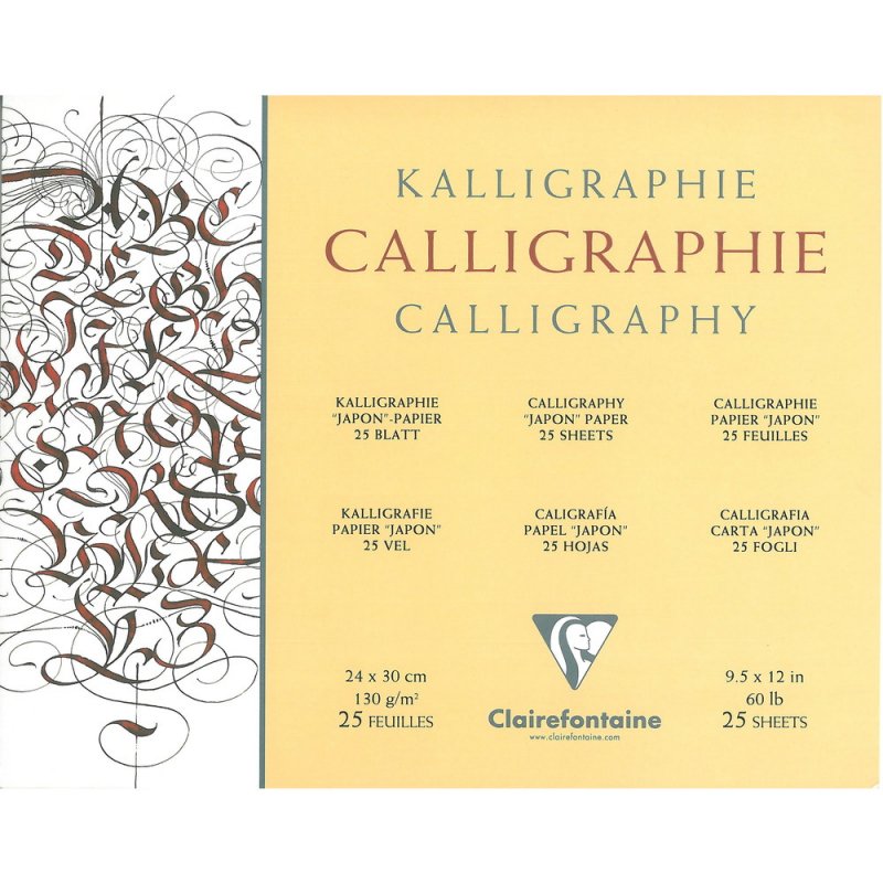 Clairefontaine Kalligraphie Papierblok 130 g