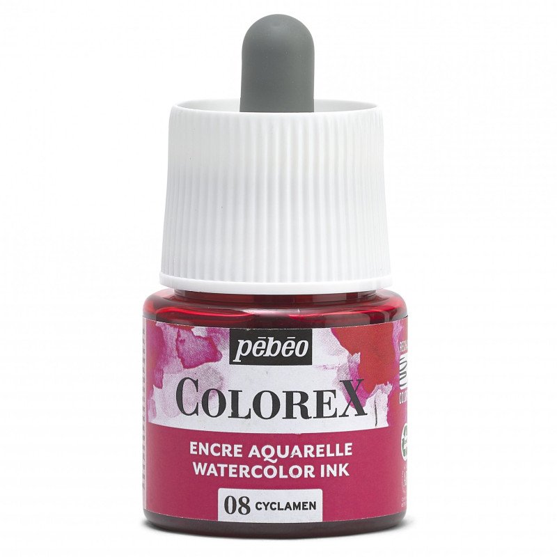 Pebeo Colorex Aquarelinkt 45 ml - 08 - Cyclamen