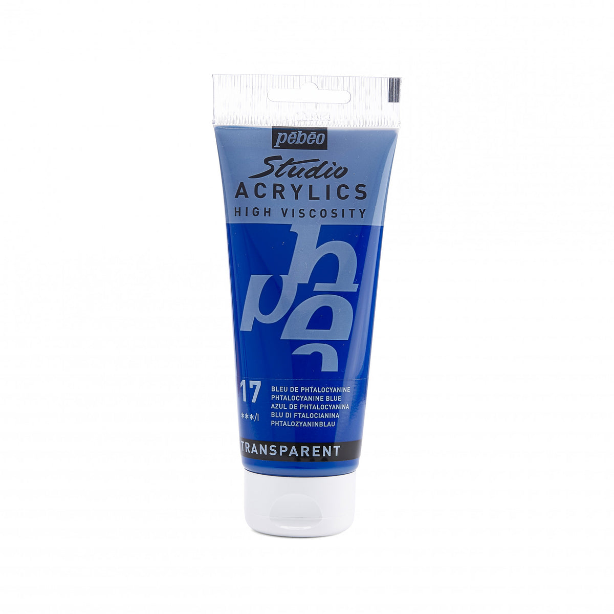 Pebeo Studio Acrylverf 100 ml - 17 - Phtalocyaanblauw