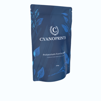 Chemische grondstof cyanotypie – potassiumferricyanide veilig verpakt