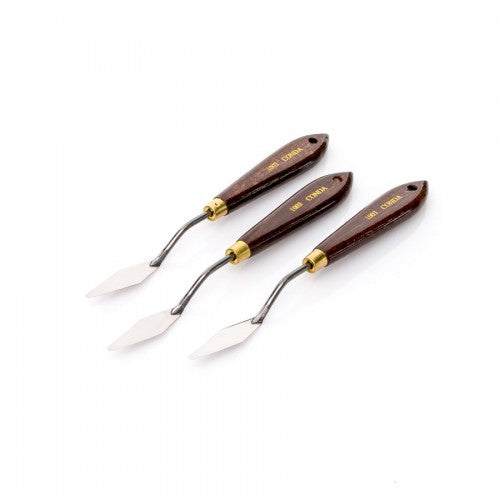Conda Wooden Handle Soldered Palette Knives