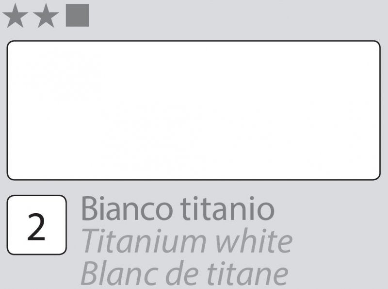 Divolo Accademia Olieverf 20 ml - Titaanwit