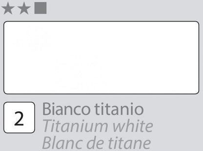 Divolo Accademia Olieverf 20 ml - Titaanwit