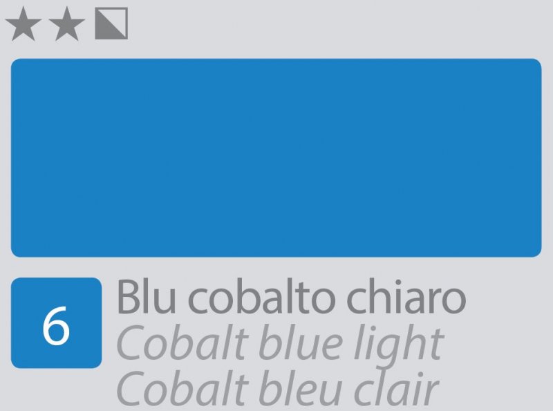 Divolo Accademia Olieverf 20 ml - Cobalt Blue Light