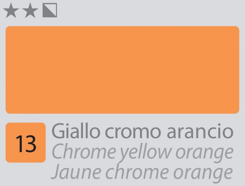 Divolo Accademia Olieverf 20 ml - Chrome Yellow Orange