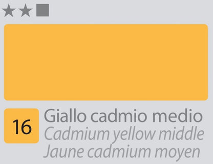 Divolo Accademia Olieverf 20 ml - Cadmium Yellow Middle