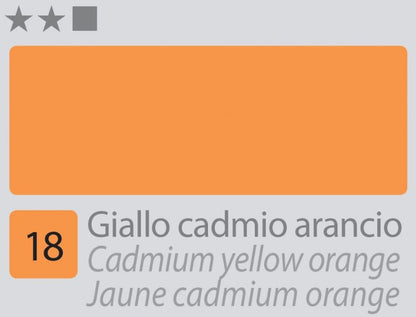 Divolo Accademia Olieverf 20 ml - Cadmium Yellow Orange