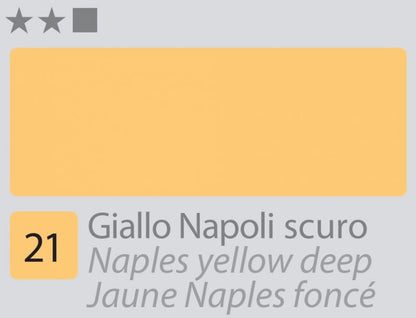 Divolo Accademia Olieverf 20 ml - Naples Yellow Deep