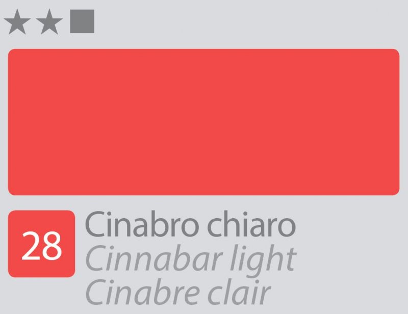 Divolo Accademia Olieverf 20 ml - Cinnabar Light