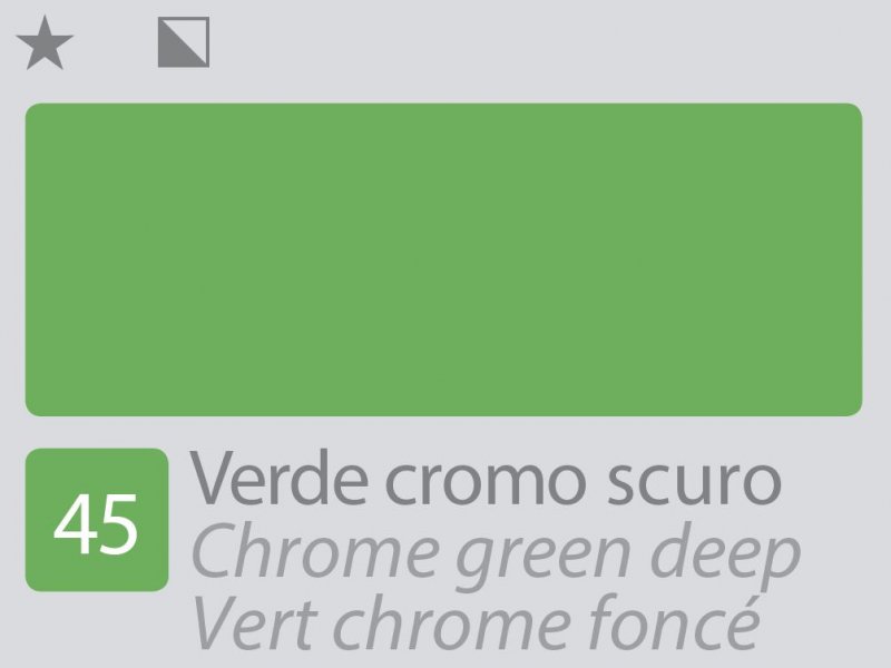Divolo Accademia Olieverf 20 ml - Chrome Green Deep