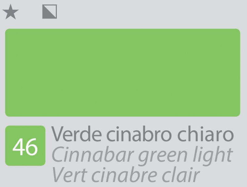Divolo Accademia Olieverf 20 ml - Cinnabar Green Light