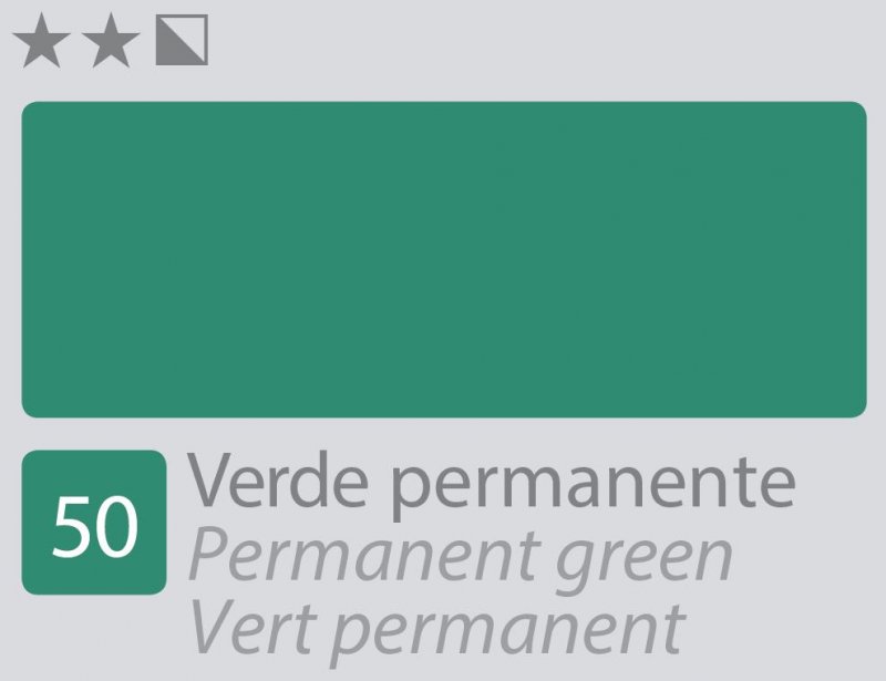 Divolo Accademia Olieverf 20 ml - Permanent Green