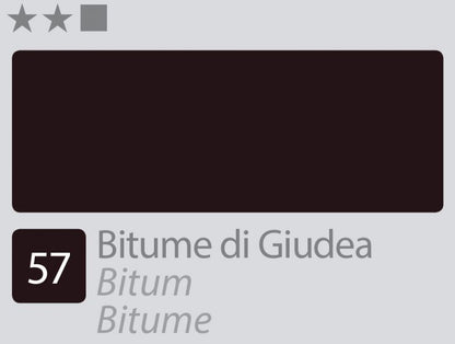 Divolo Accademia Olieverf 20 ml - Bitum