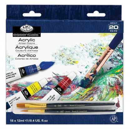 Royal & Langnickel Essentials Acrylic Sets - 18 x 12 ml
