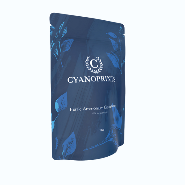 Ferric Ammonium Citrate Groen 15% – Hoogwaardige Cyanotype Chemie