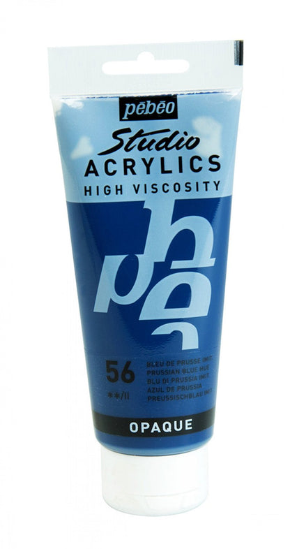 Pebeo Studio Acrylverf 100 ml - Prussian Blue Hue