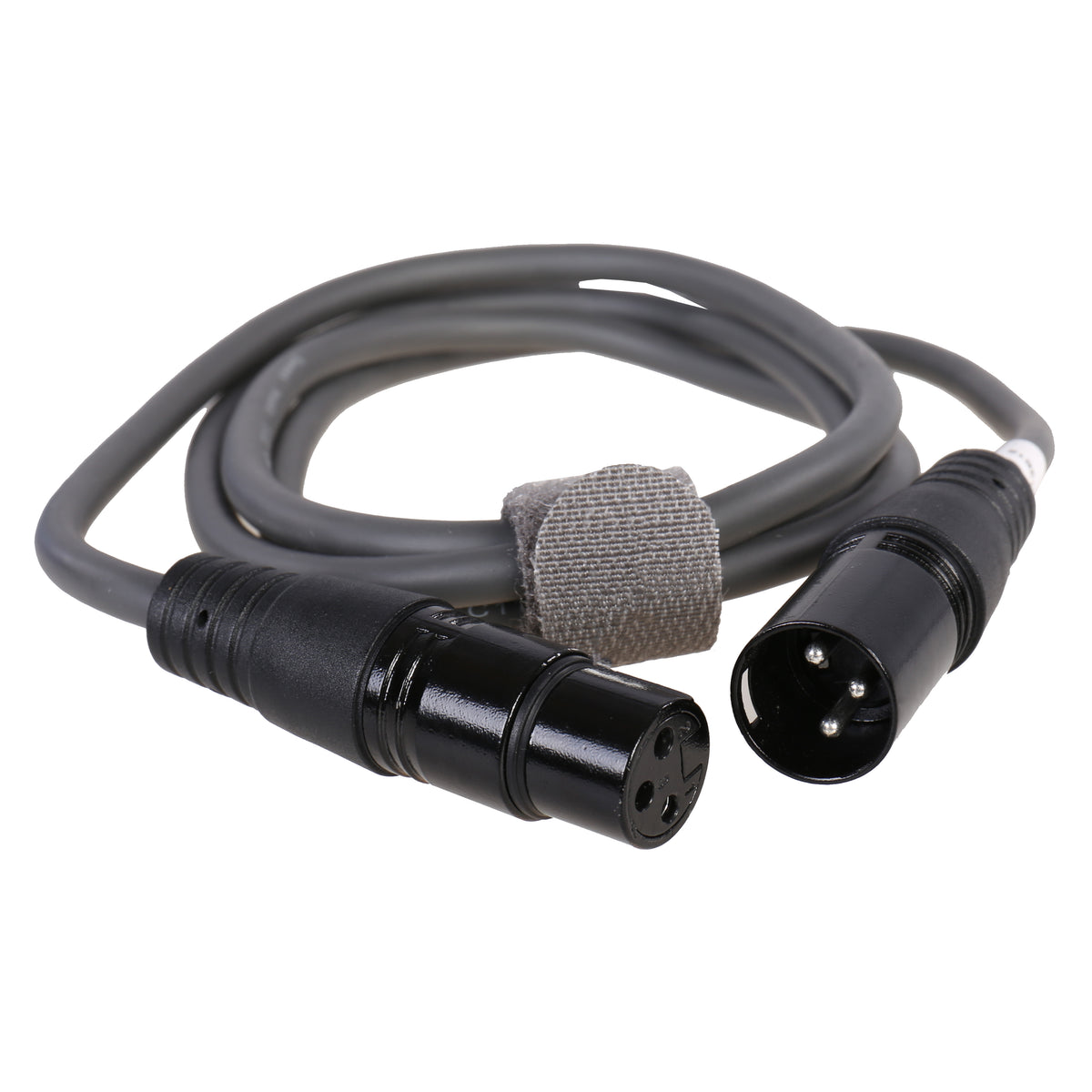 XLR Kabel 3-Pins XLR Male naar Female 1,5m