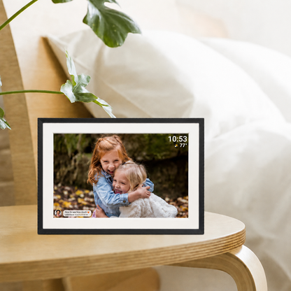 Frameo Digitale Fotolijst HF-109T Zwart 10.1 Inch met FrameGlow — 5