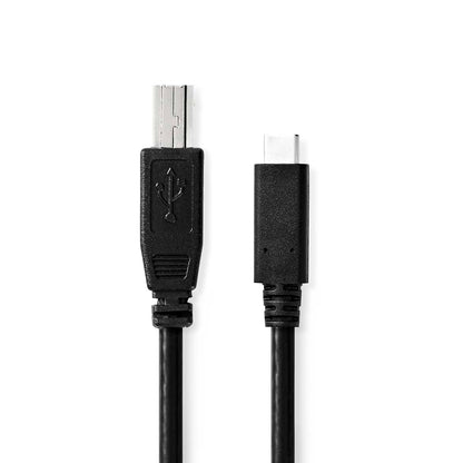 USB Kabel 2m USB-C naar USB-B