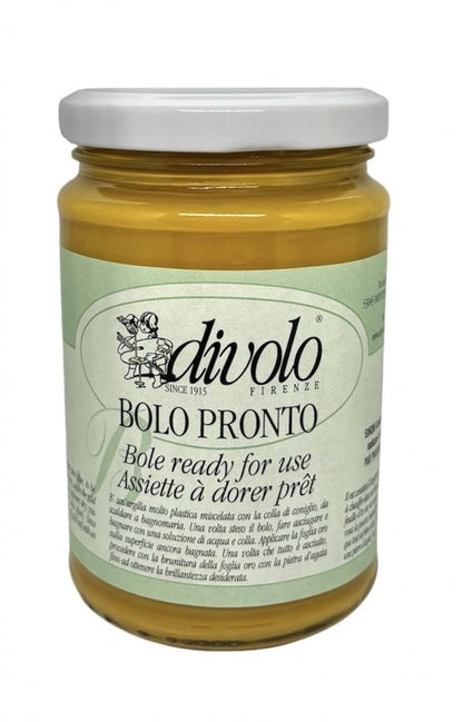 Divolo Gebruiksklare Poliment Vergulden Ondergrond - 300 ml - Gele Oker