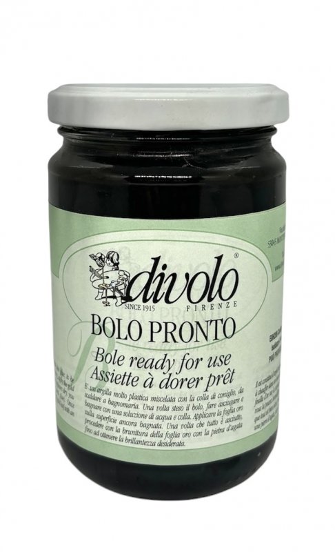 Divolo Gebruiksklare Poliment Vergulden Ondergrond - 300 ml - Zwart
