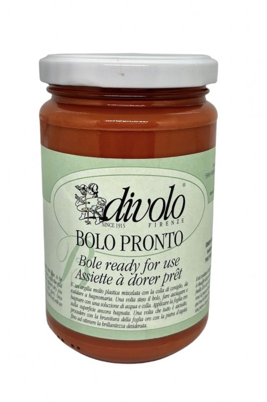 Divolo Gebruiksklare Poliment Vergulden Ondergrond - 300 ml - Rood