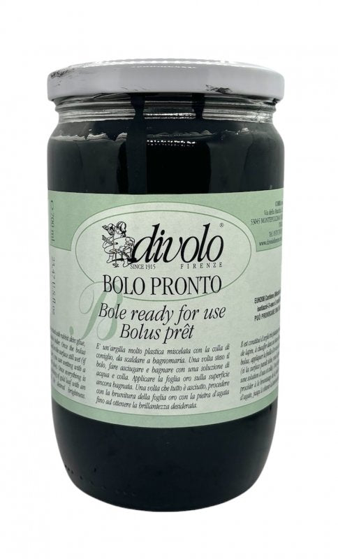 Divolo Gebruiksklare Poliment Vergulden Ondergrond - 700 ml - Zwart